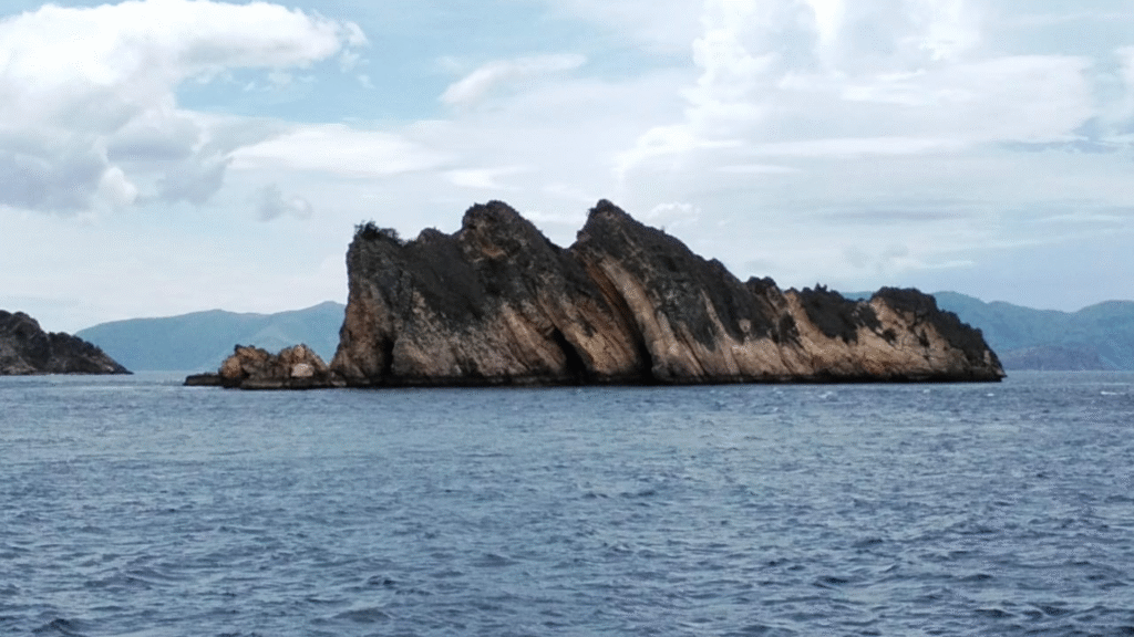 Petite île du parc national de Komodo