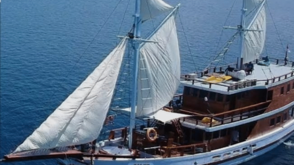 라일리 크루즈 피니시 — 코모도 국립공원 VIP 피니시 요트 전세