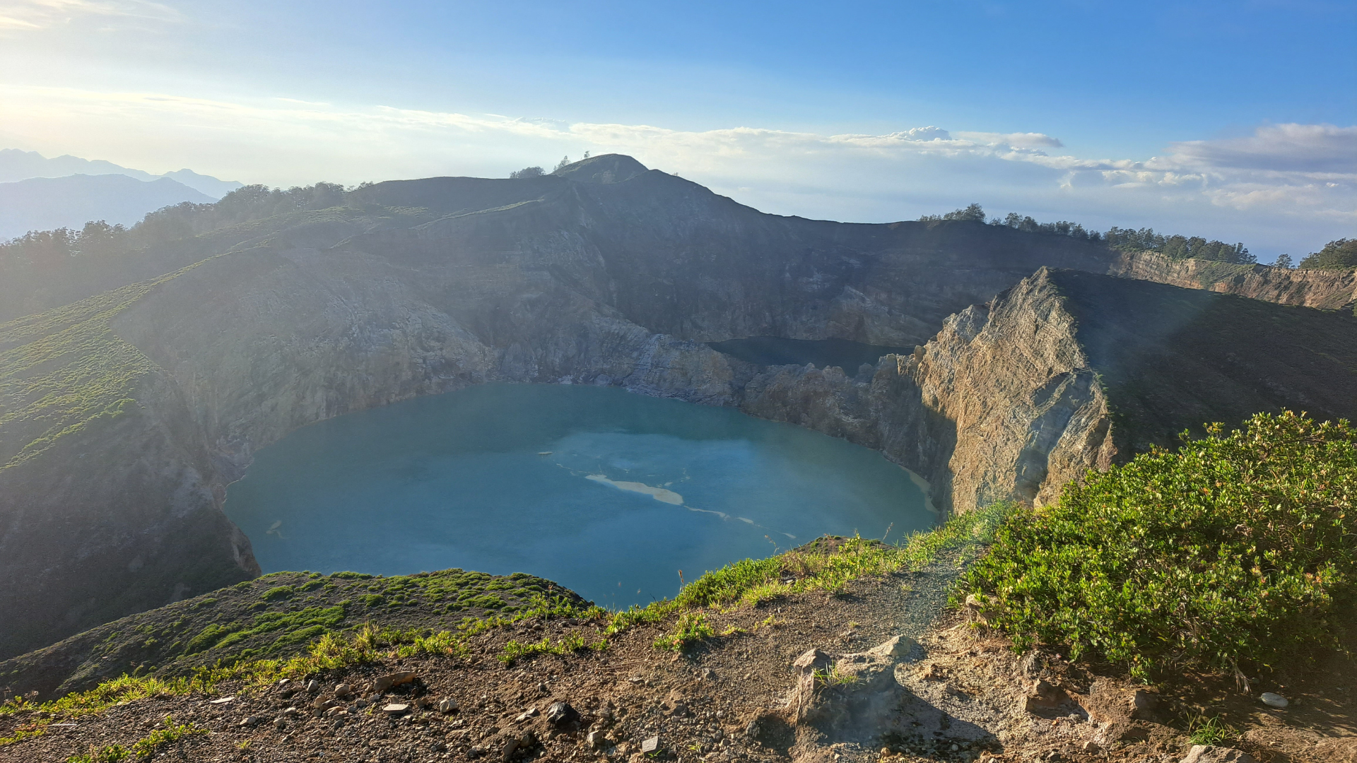 Kelimutu Lake: The Enchanting Three-Colored Crater Lakes of Flores